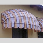 Tenda da sole a cappottina centinata con fianchi - Mod. Bilancia
