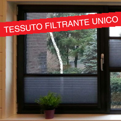 Pli Plì Tenda a vetro Filtrante