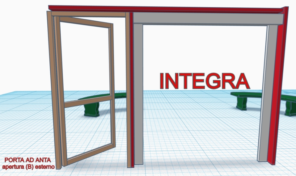Simulazione Integra + porta