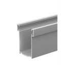 Coppia di guide A30 per avvolgibili in alluminio estruso - comprensivo di spazzolini (19,5x30x25 mm)