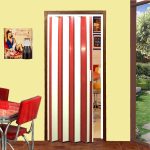 Porta a soffietto in PVC mod. Vintage