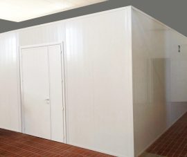 KITBOX Moduli proposti di pareti divisorie di varie misure in classe 1 a tre lati - colore Bianco
