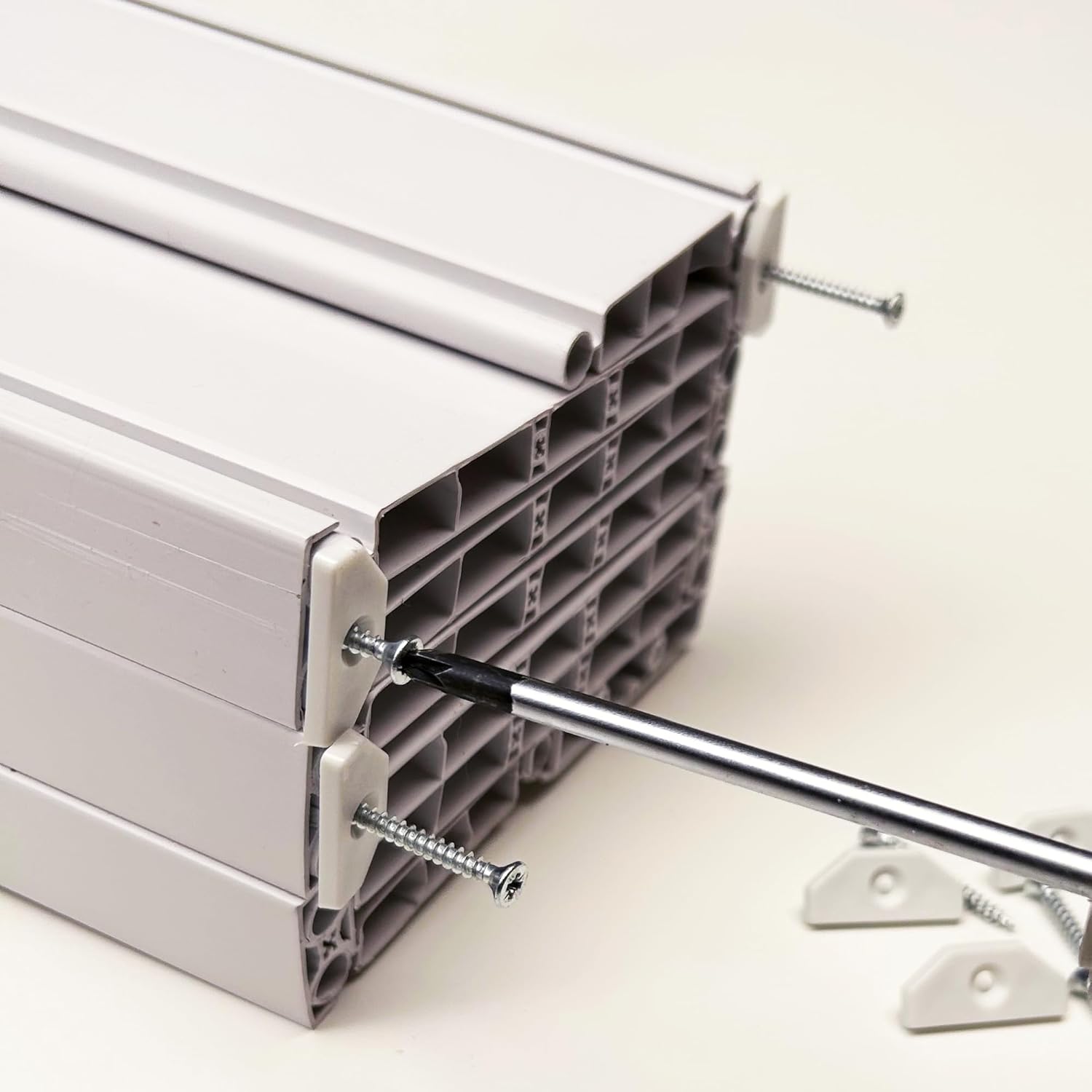 Porta a soffietto in kit Bianco 107 x 220 H (+140,00€)